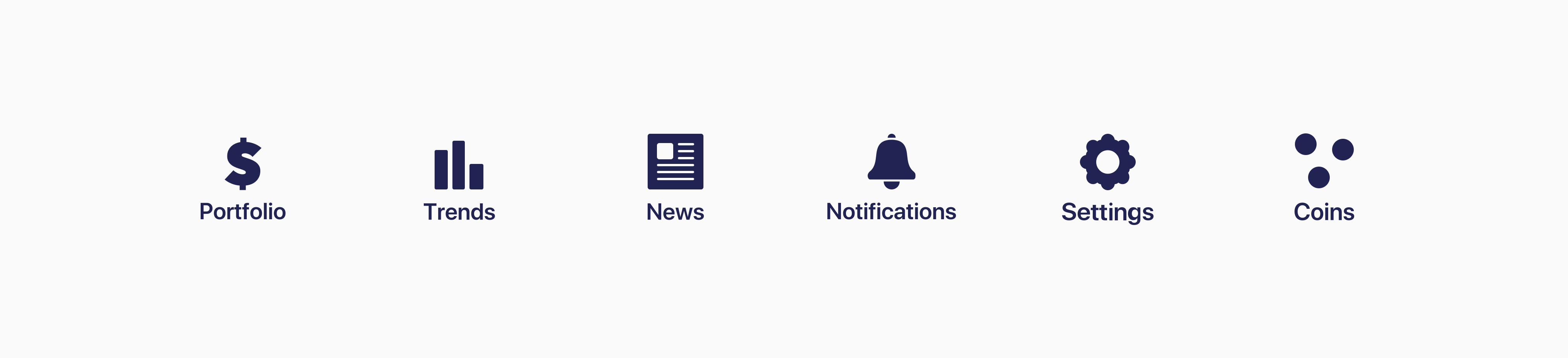 Icons cointinuum