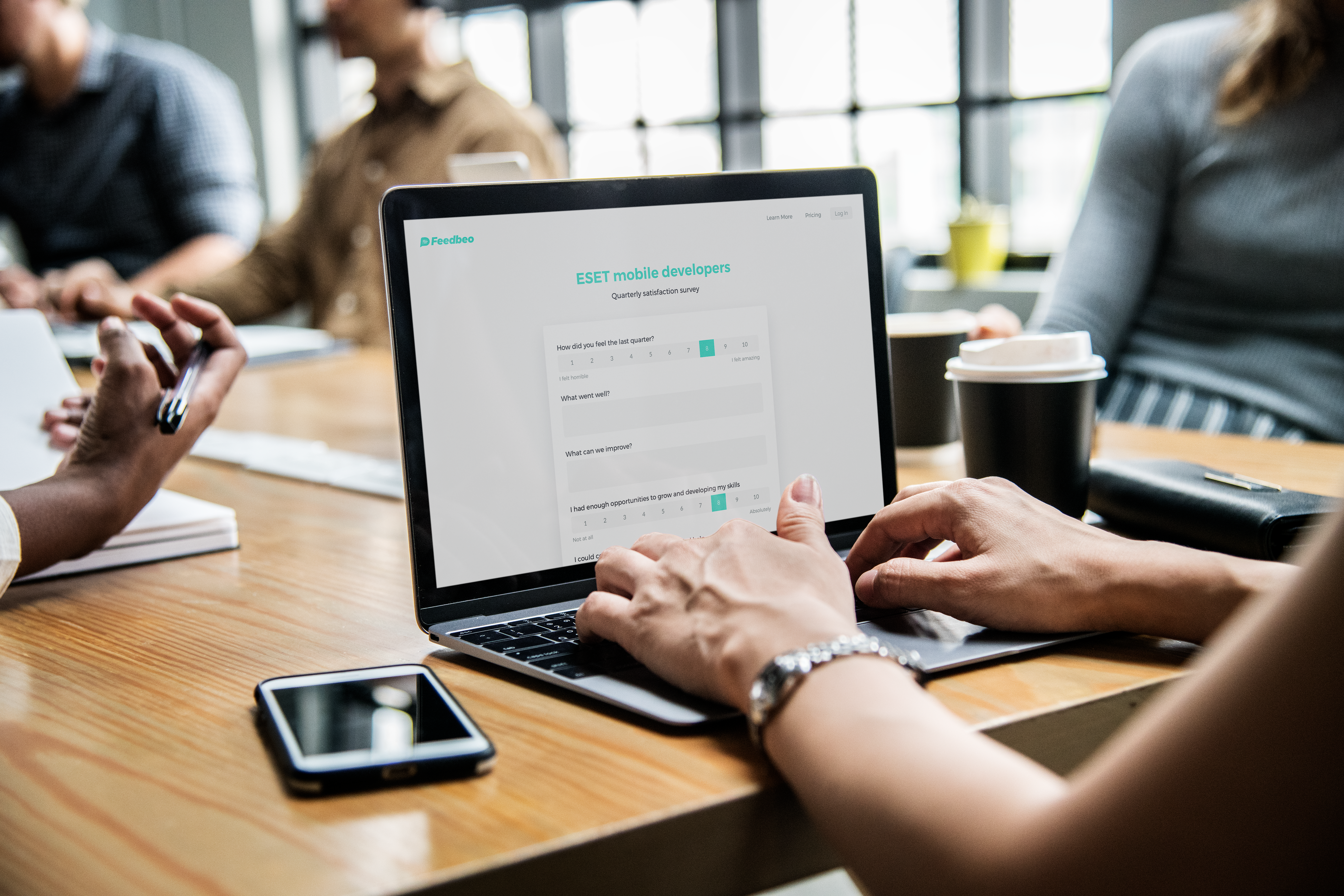 Mockup survey feedbeo