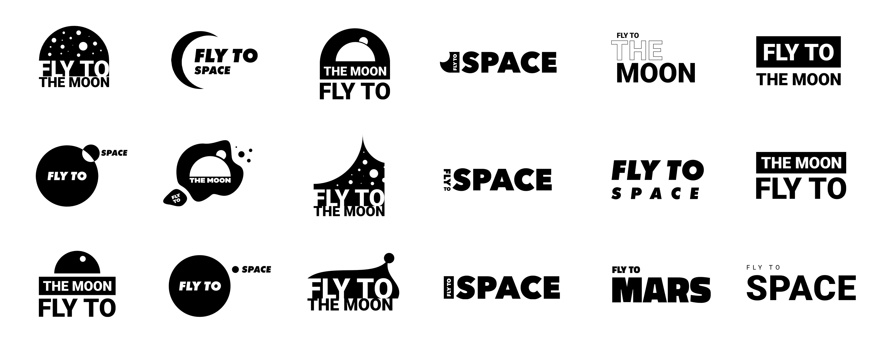 Logo layout fly