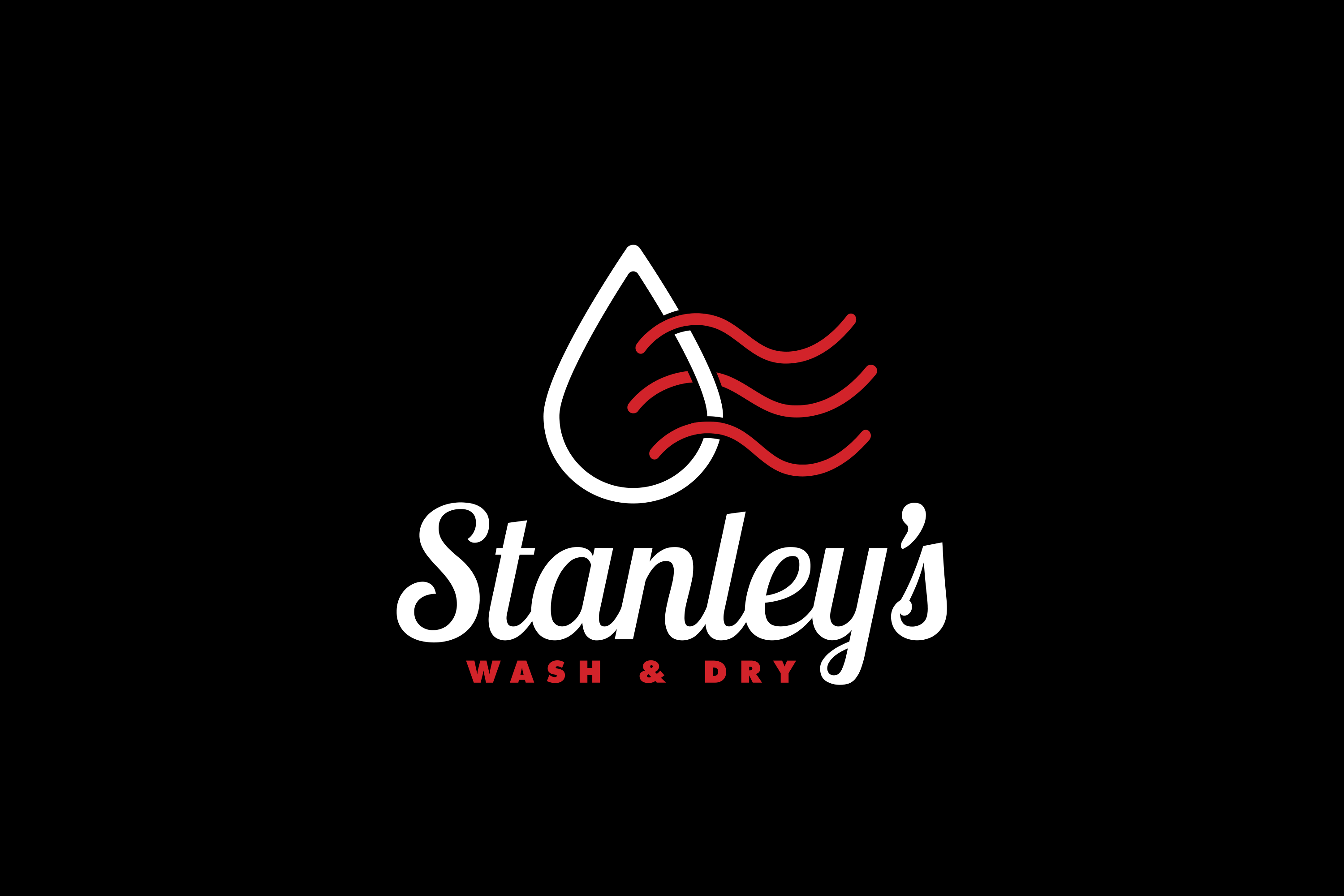 Red on black stanleys
