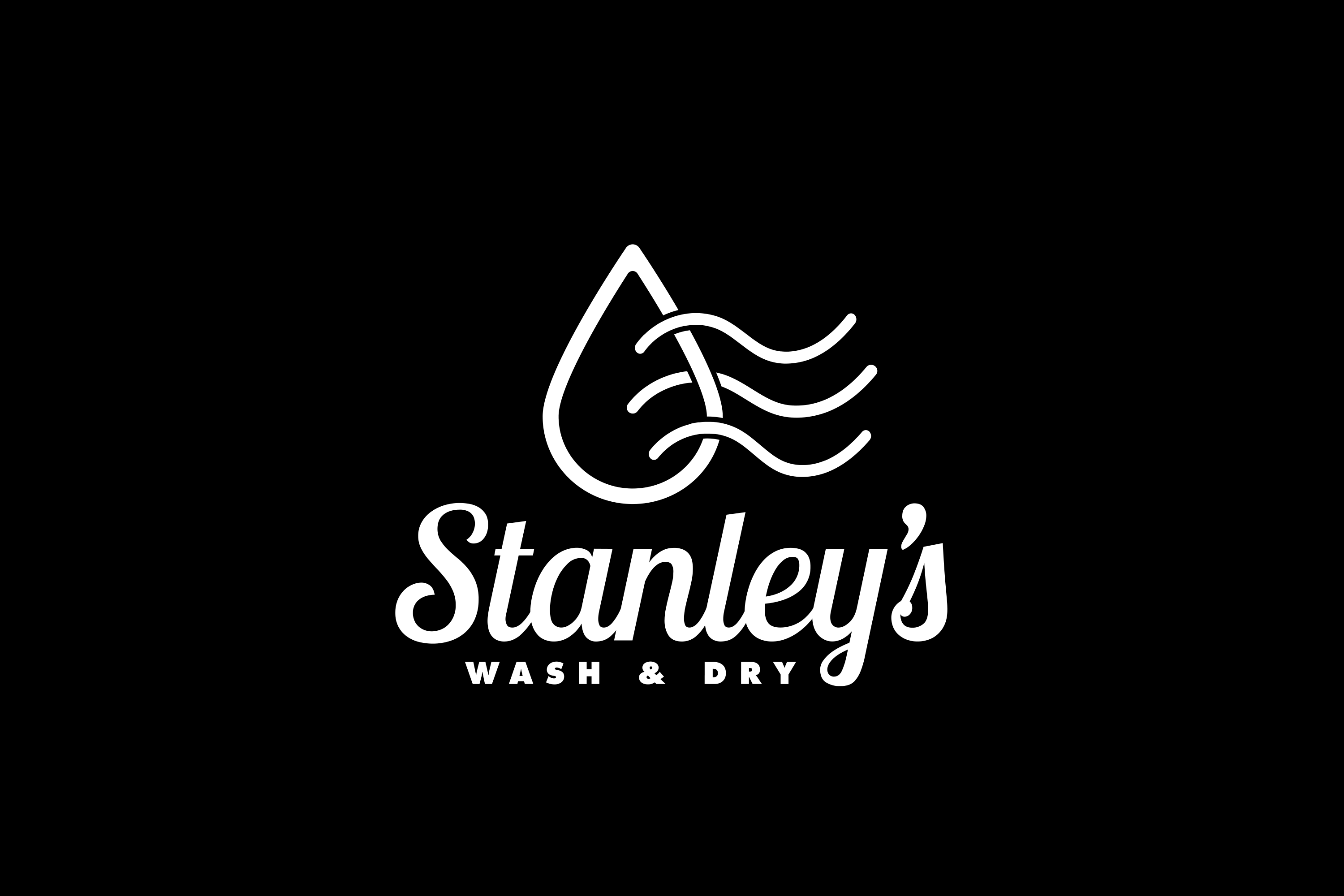 White on black stanleys